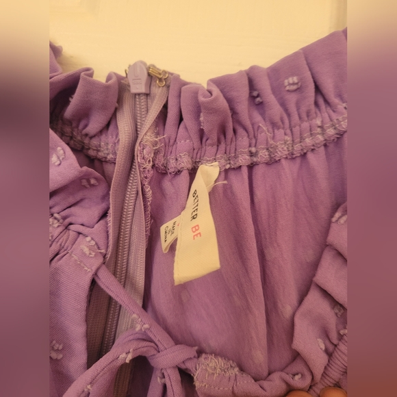 Purple Mini Dress - Picture 4 of 6